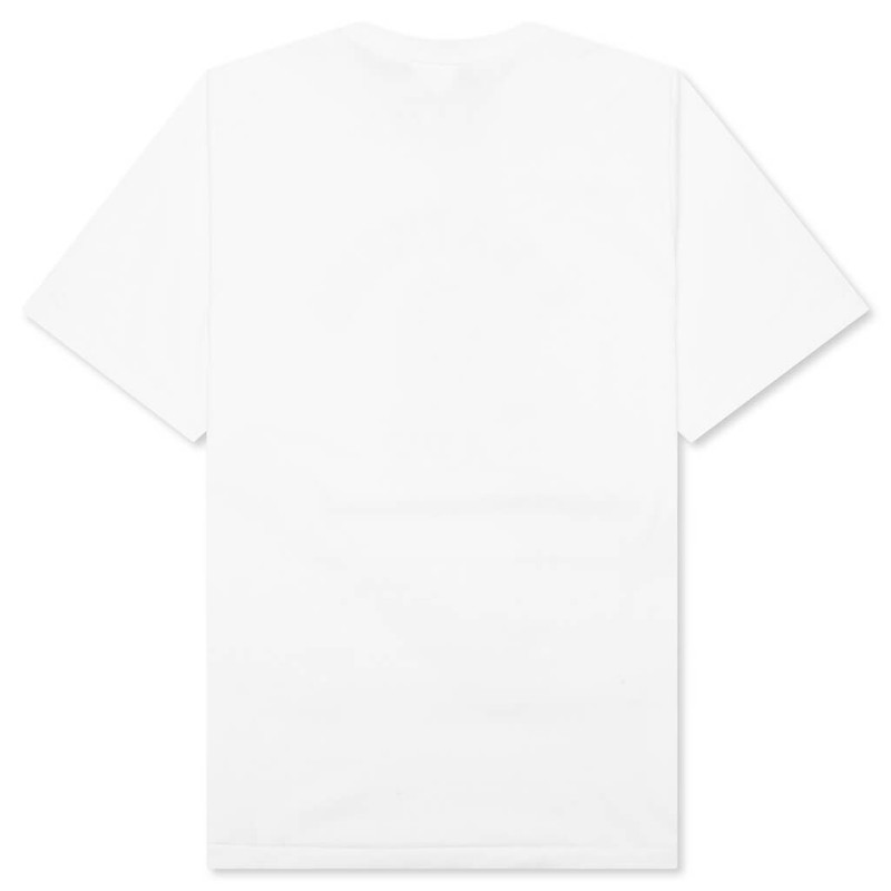 A BATHING APE® COLLEGE TEE - WHITE outlook