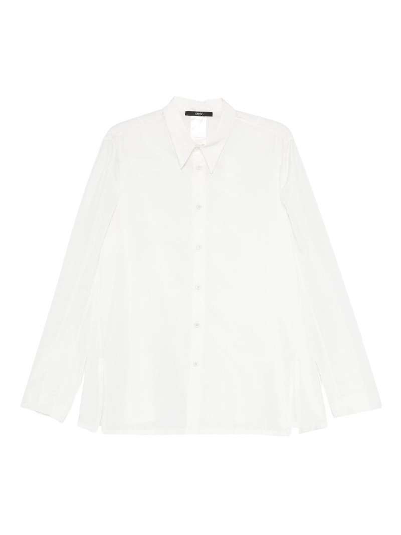 long-sleeved buttoned shirt 1
