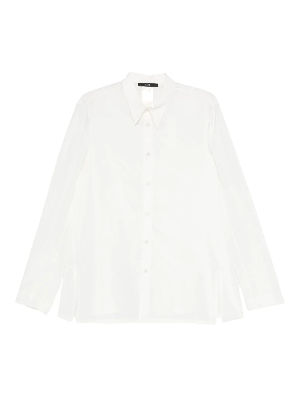 long-sleeved buttoned shirt - 1