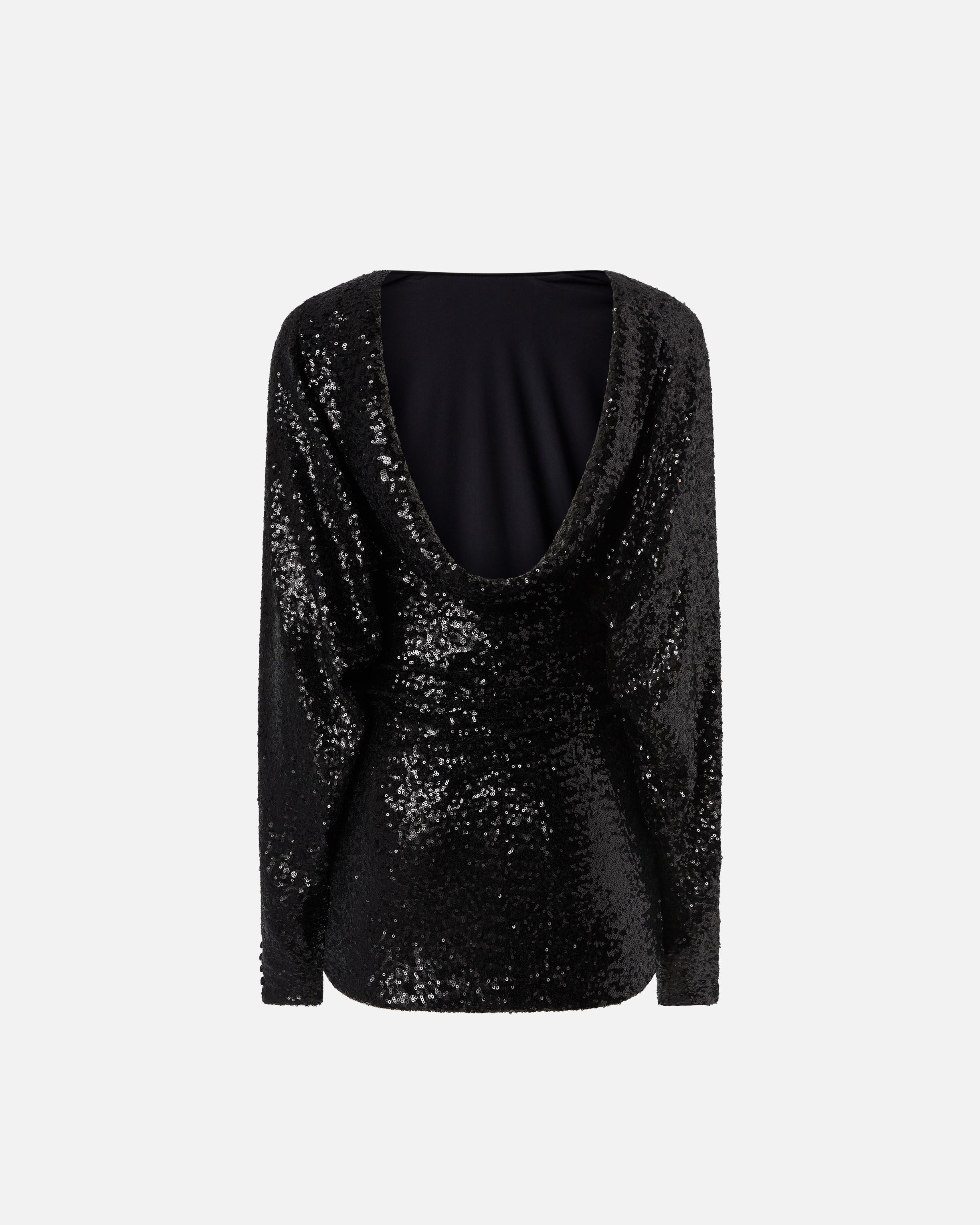ELEGANT MINI DRESS WITH SEQUINS - 6