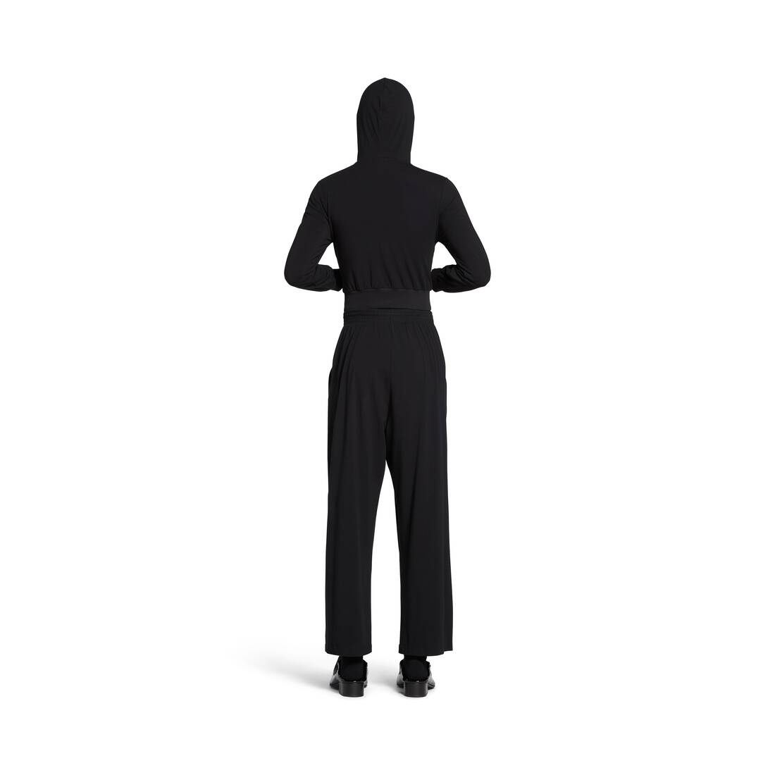 Men's Baggy Sweatpants in Black - 4