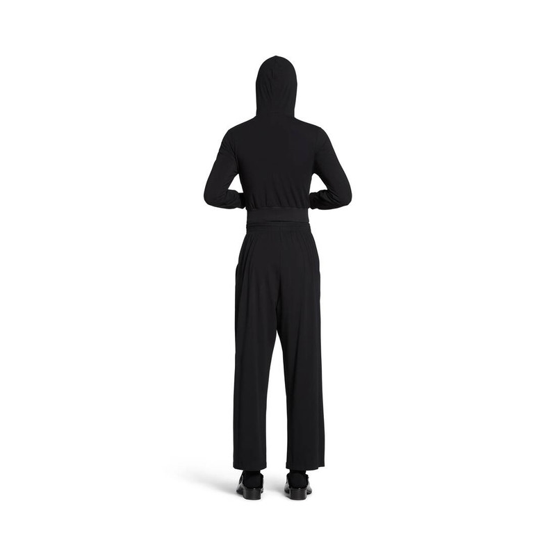 Men's Baggy Sweatpants in Black 4