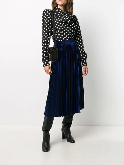 Valentino pleated mid-length skirt outlook