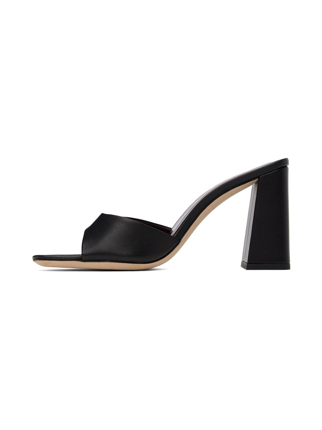 Black Sloane Heeled Sandals - 3