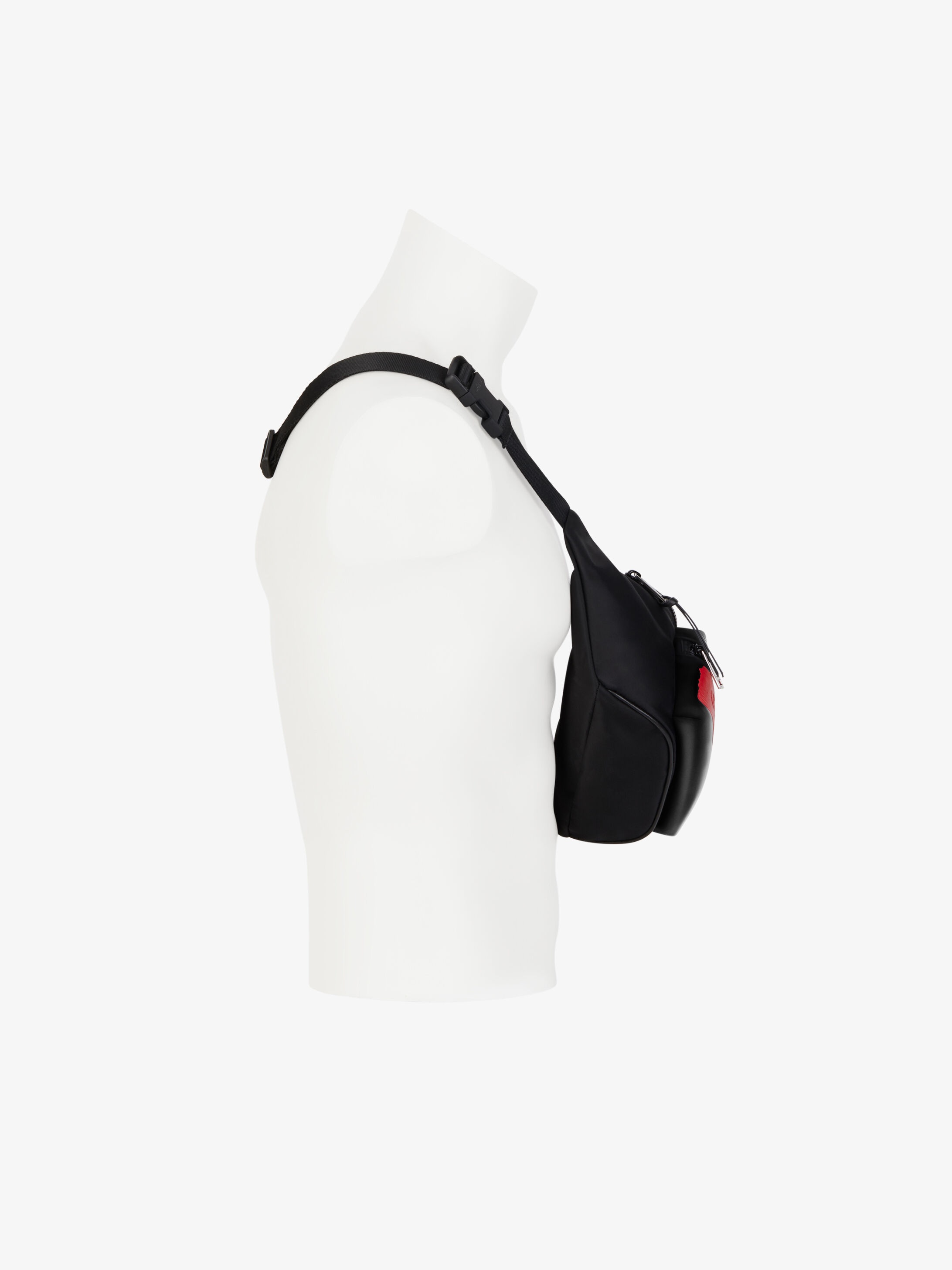 GIVENCHY bum bag in nylon with latex band - 2