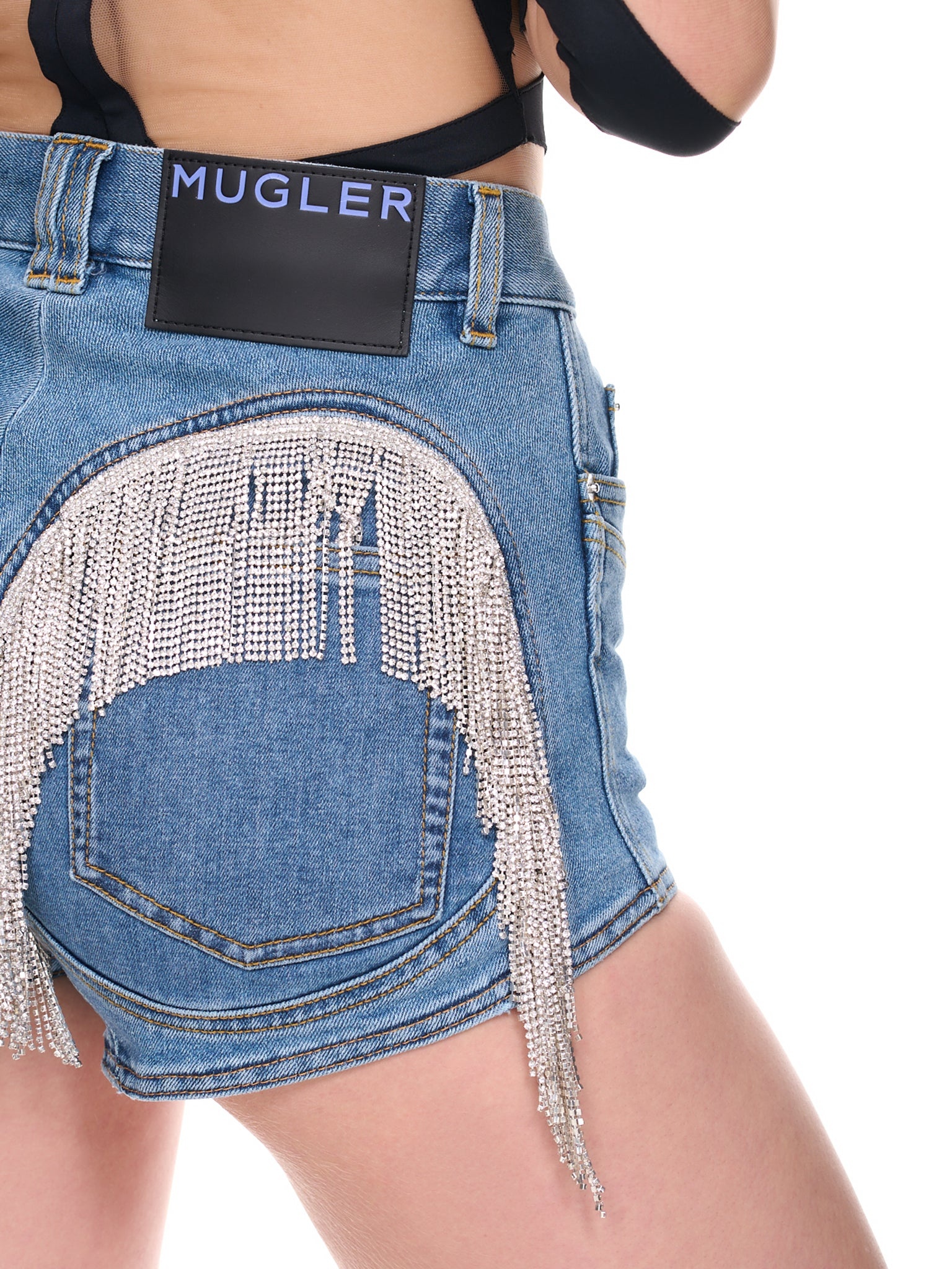 Crystal Fringe Shorts - 5