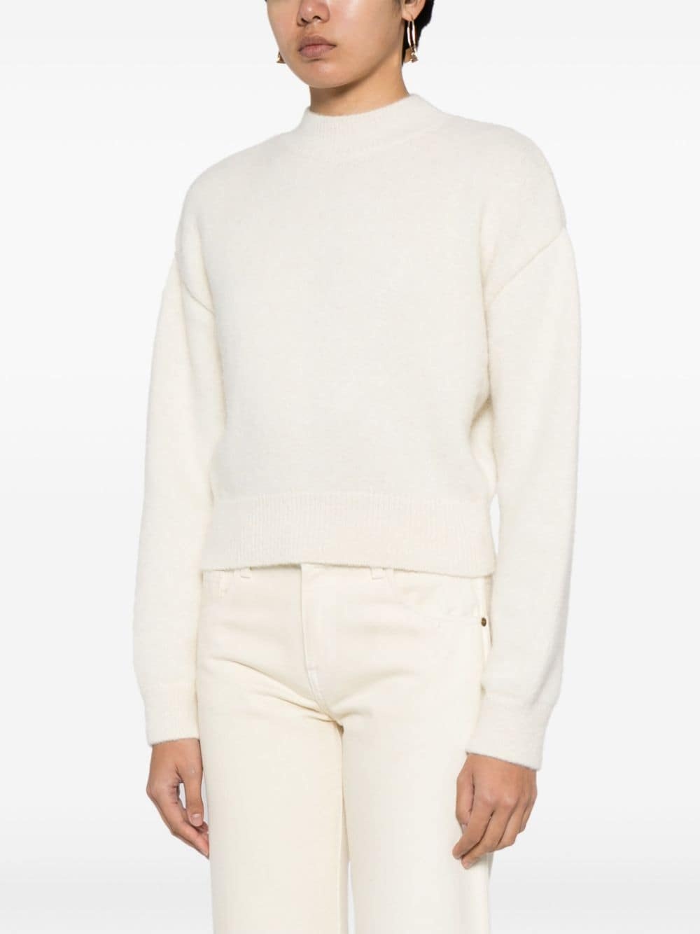 La Maille Jacquemus logo-intarsia jumper - 4