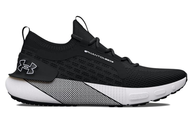 (WMNS) Under Armour HOVR Phantom 3 SE 'Black White' 3026584-002 - 2