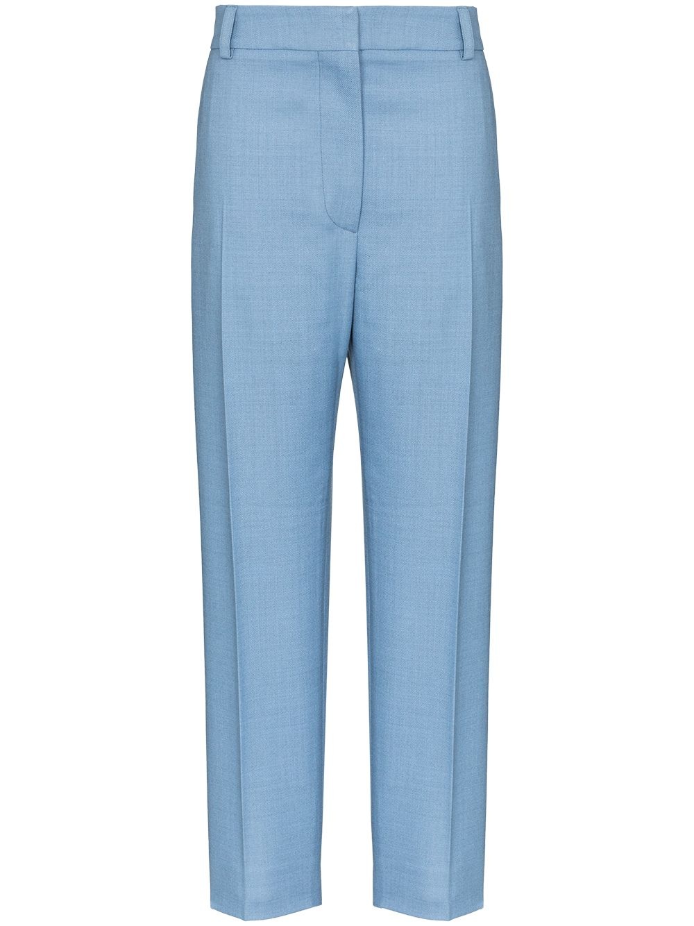 straight-leg tailored trousers - 1