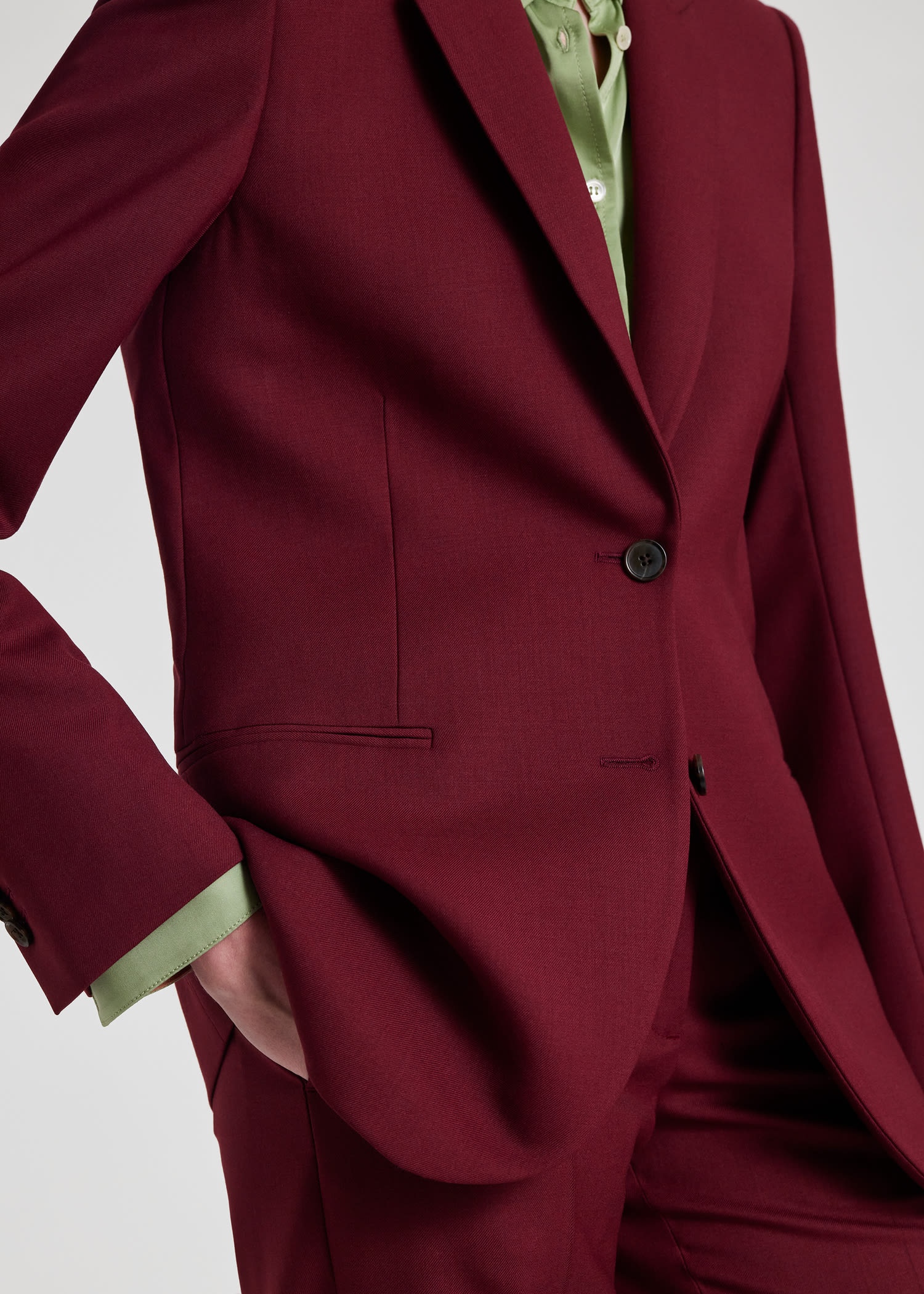 A Suit To Travel In - Two-Button Wool Blazer - 7
