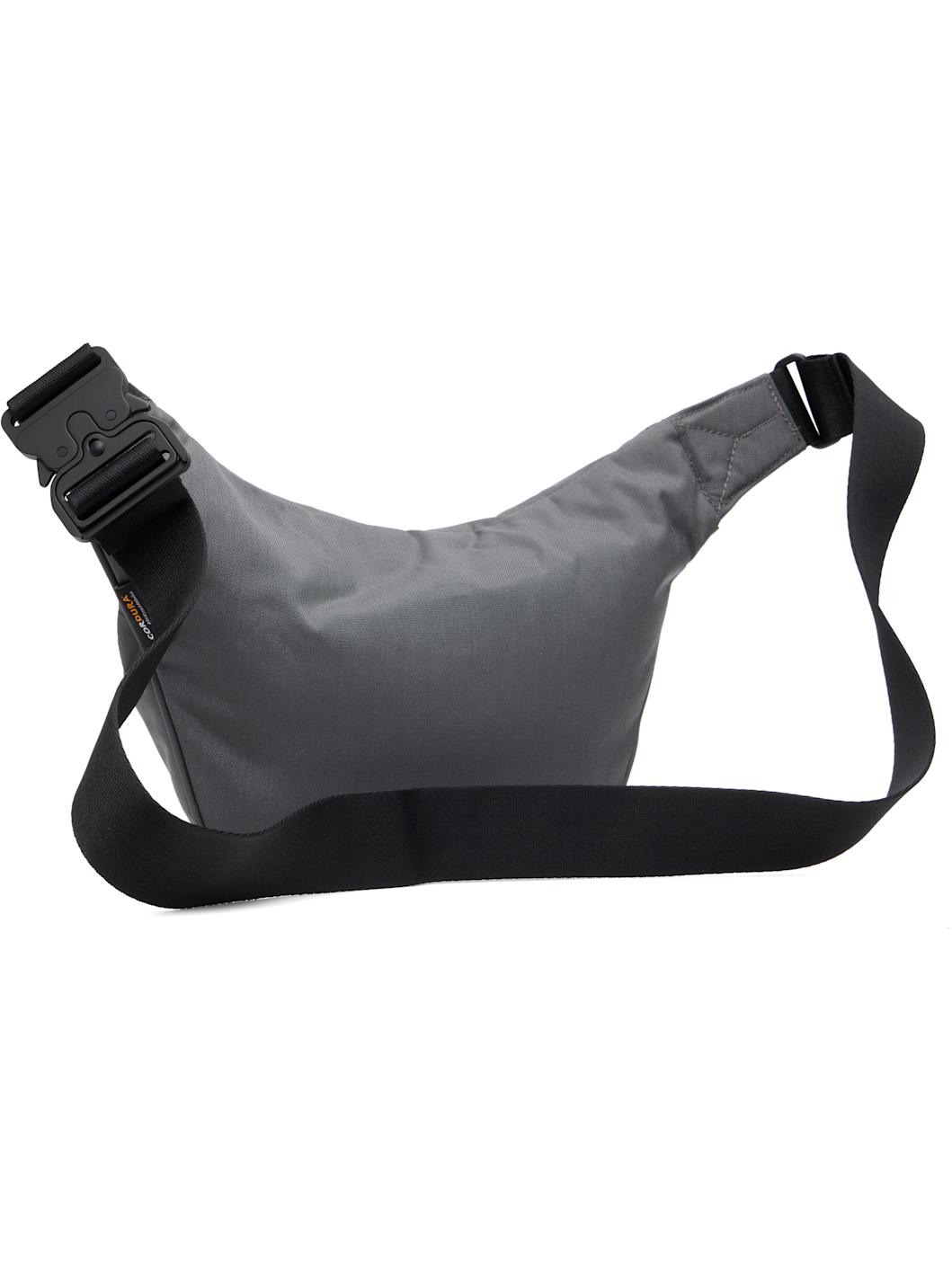 Gray Staple Belt Bag - 3