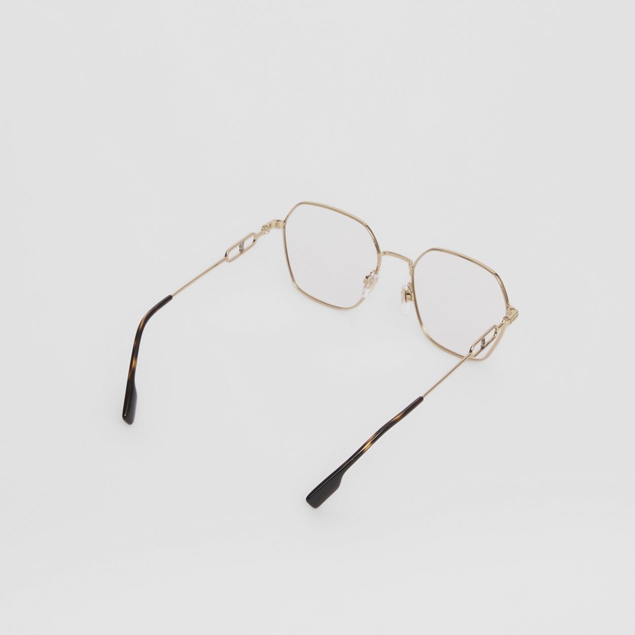 Chain-link Detail Geometric Optical Frames - 5