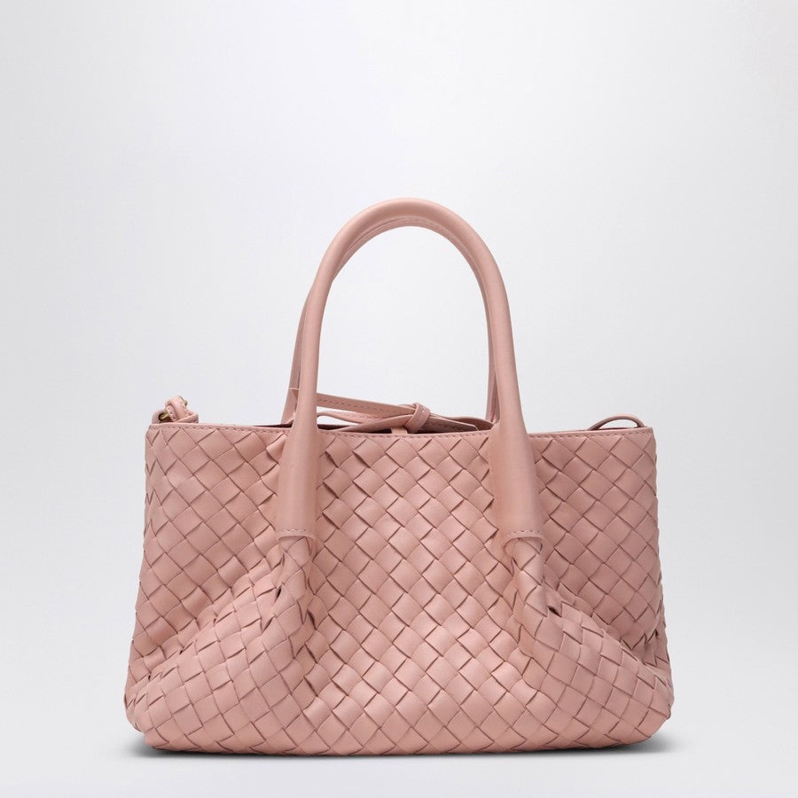 Bottega Veneta Women Pink Small Pinacoteca Bag - 3