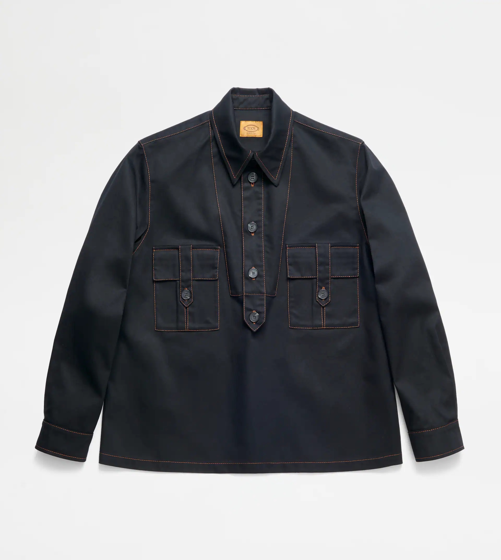 MILITARY SHIRT - BLACK - 1