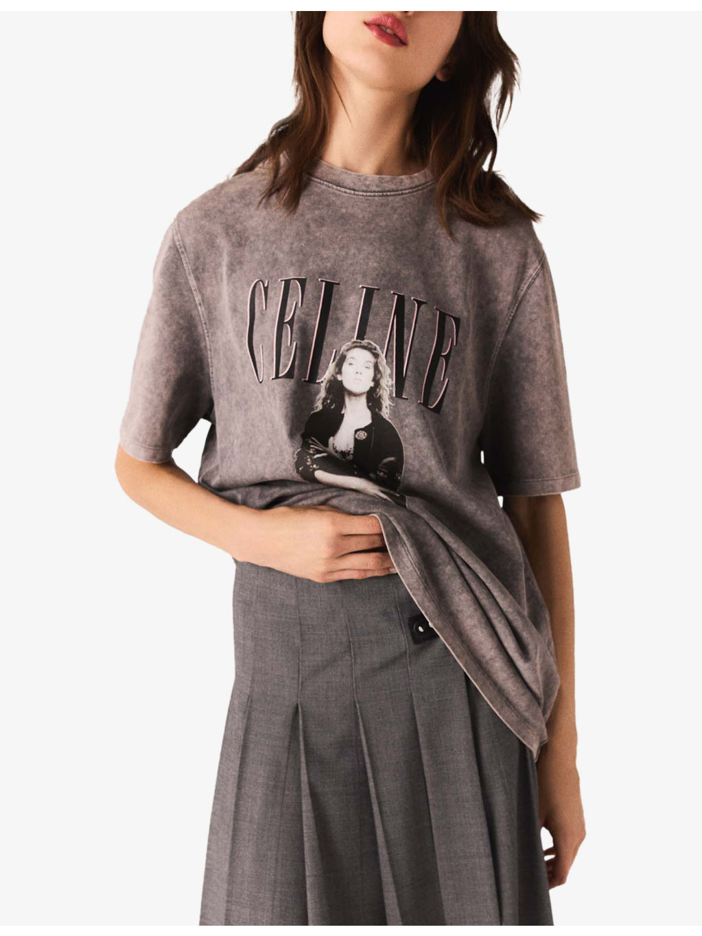 Celine Dion Graphic-Print Cotton T-Shirt - 5