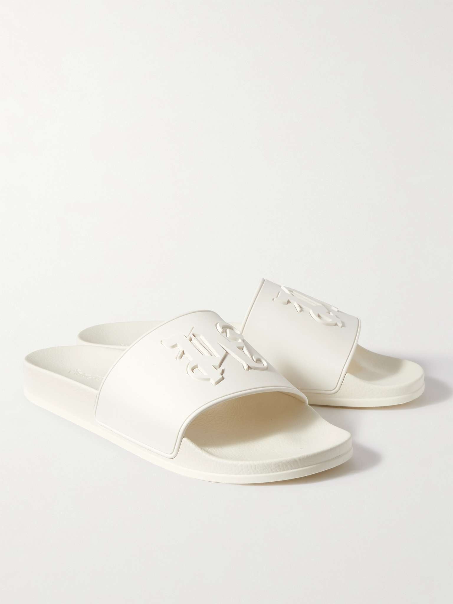 Logo-Embossed Rubber Slides - 4