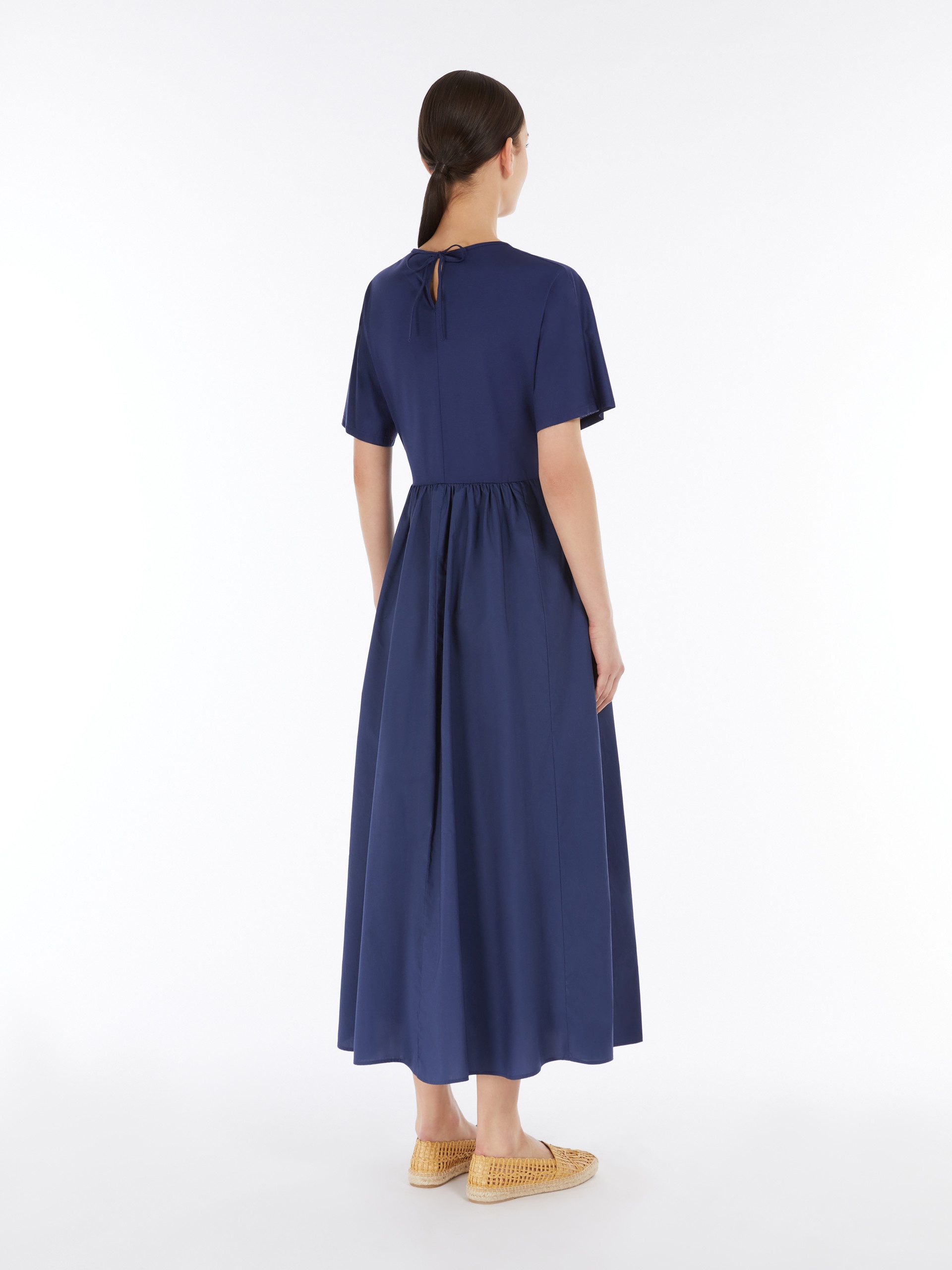 BRONZO Wide jersey dress - 4