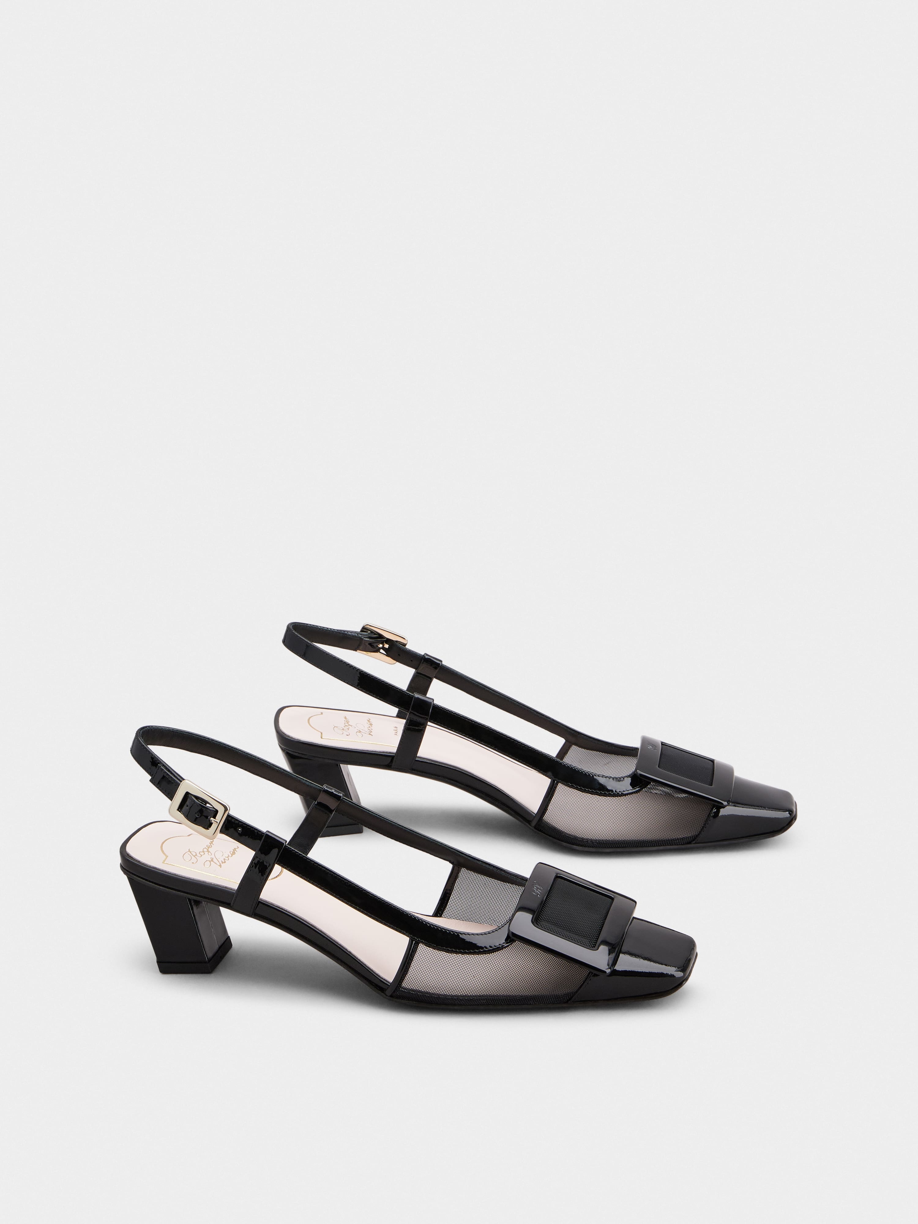 Belle Vivier Slingback Pumps in patent leather - 2