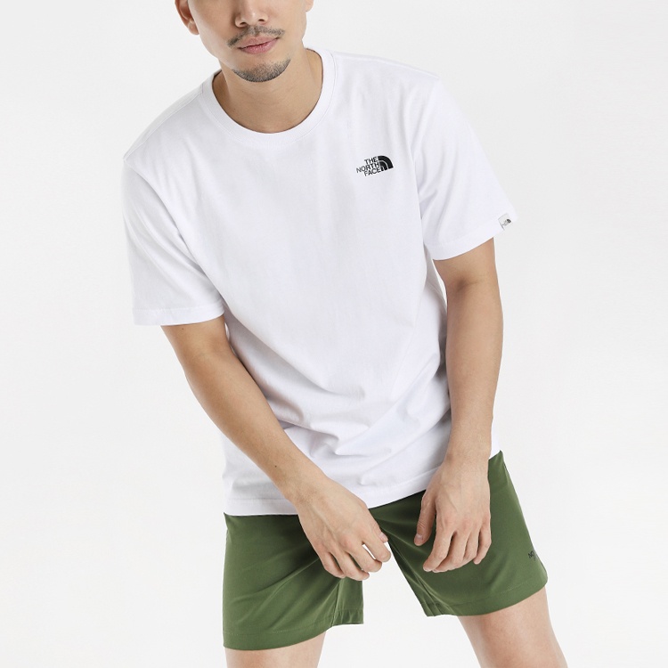 THE NORTH FACE Logo-print Cotton T-shirt 'White' NT7UM15K - 5