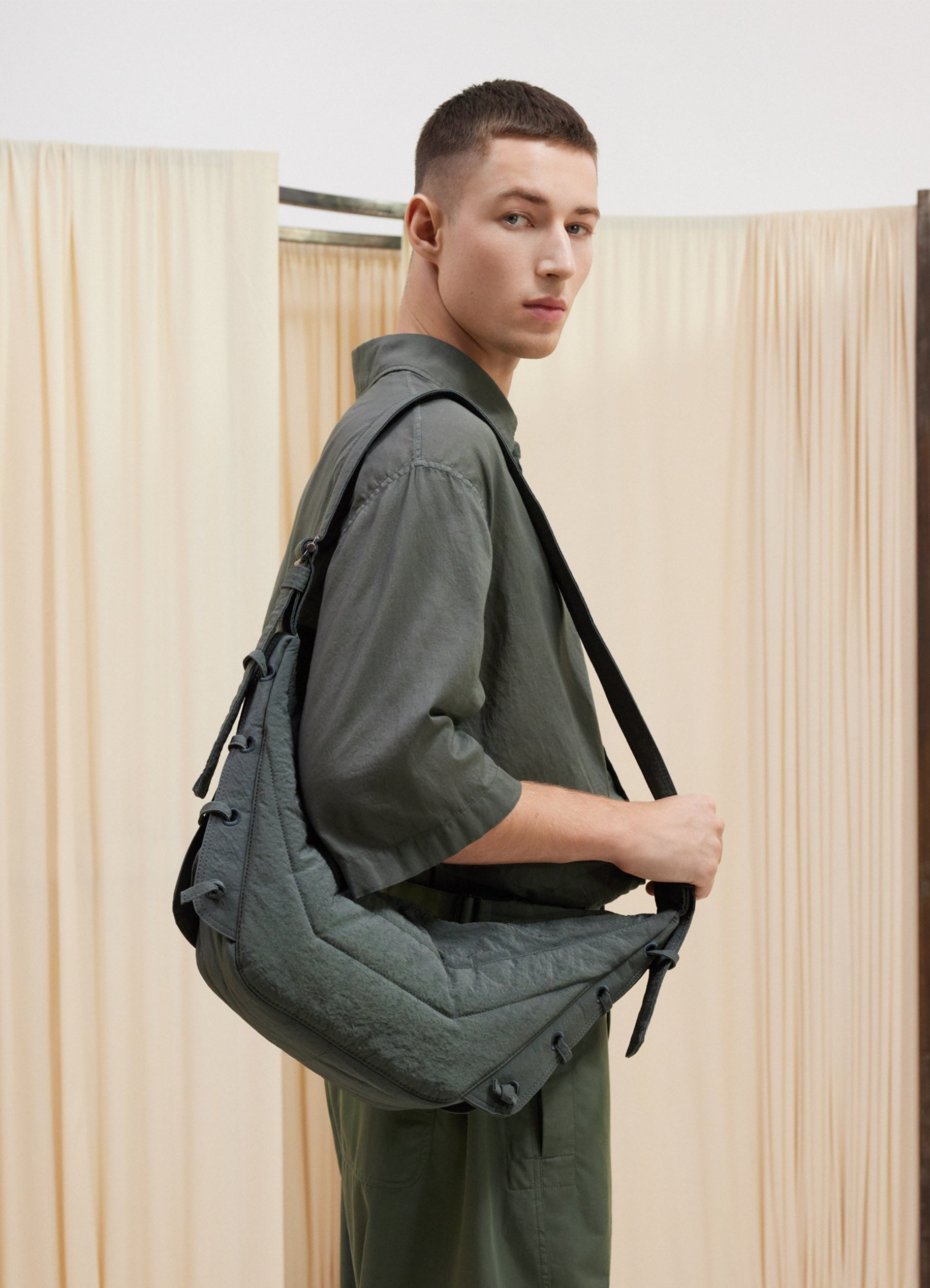 Lemaire SMALL SOFT GAME BAG | REVERSIBLE