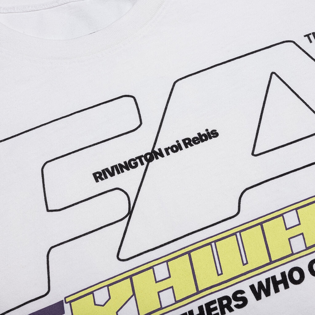 HIS OWN RACING L/S TEE - OPTIC WHITE - 4