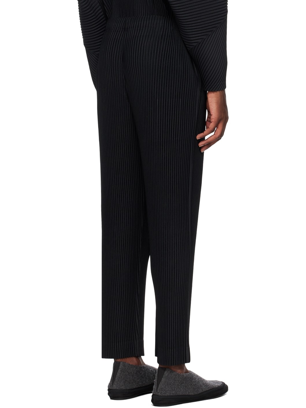 Black Monthly Color January Trousers - 3