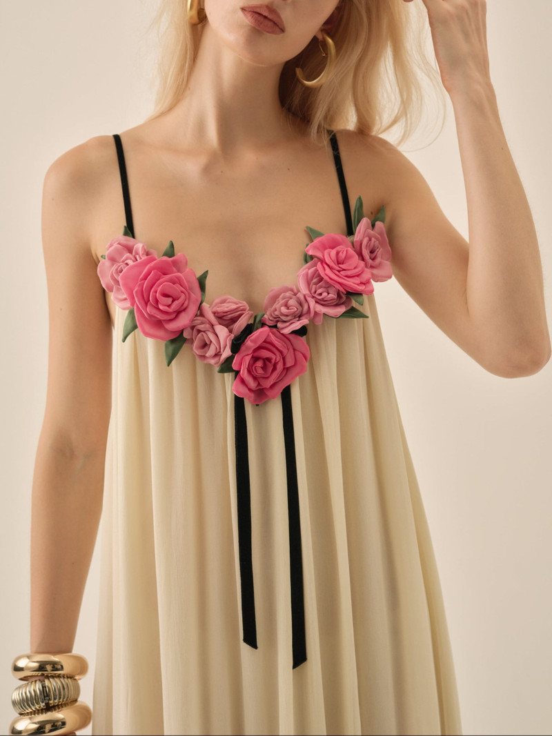 For Love & Lemons Rosalie Maxi Dress outlook