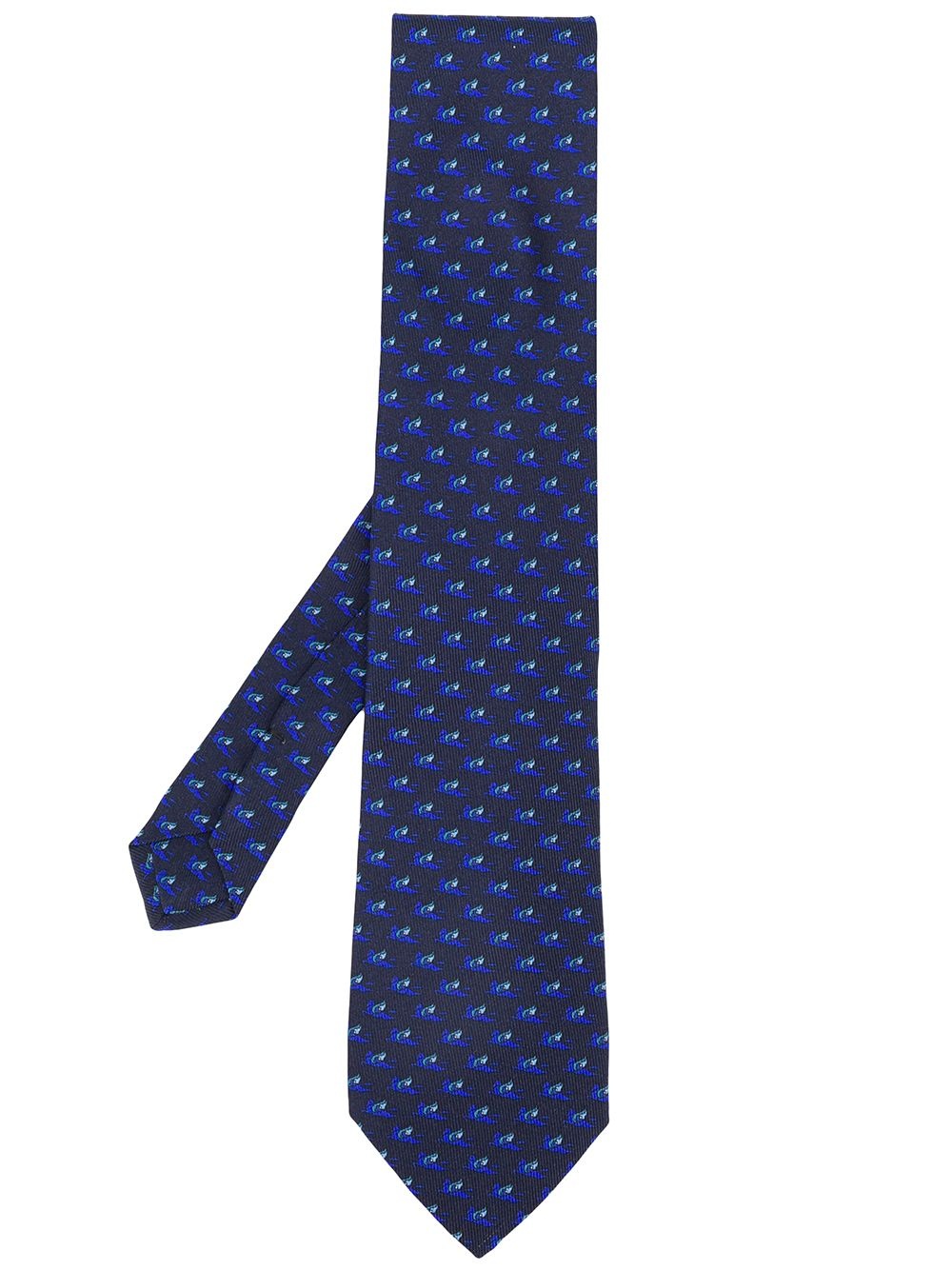 horse print tie - 1