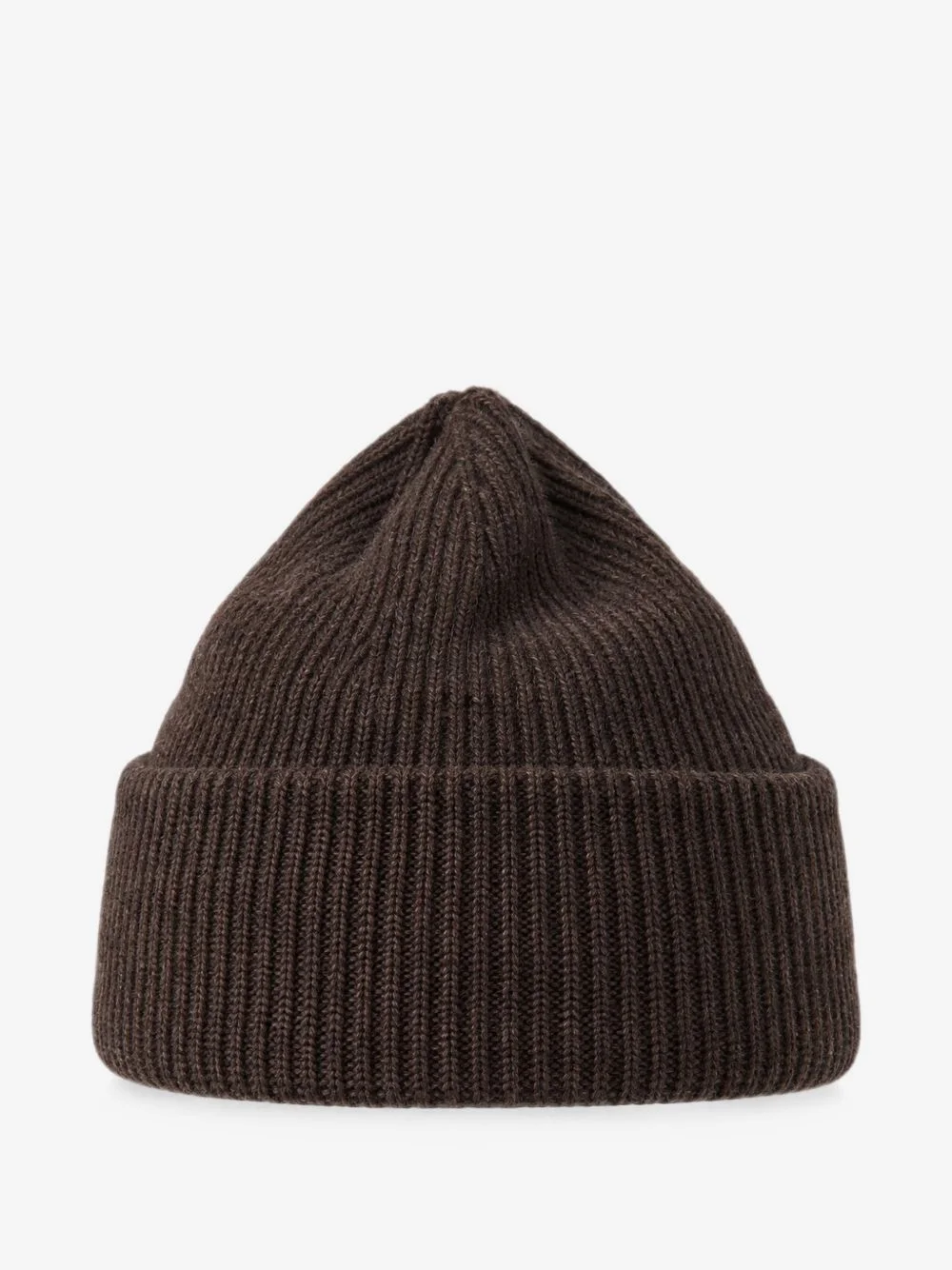 ribbed-knit beanie hat - 1