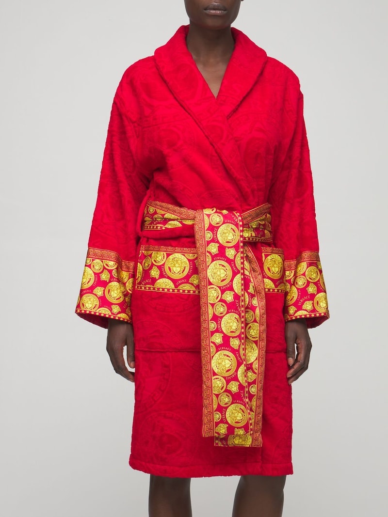 Jaq Medusa cotton bathrobe - 4