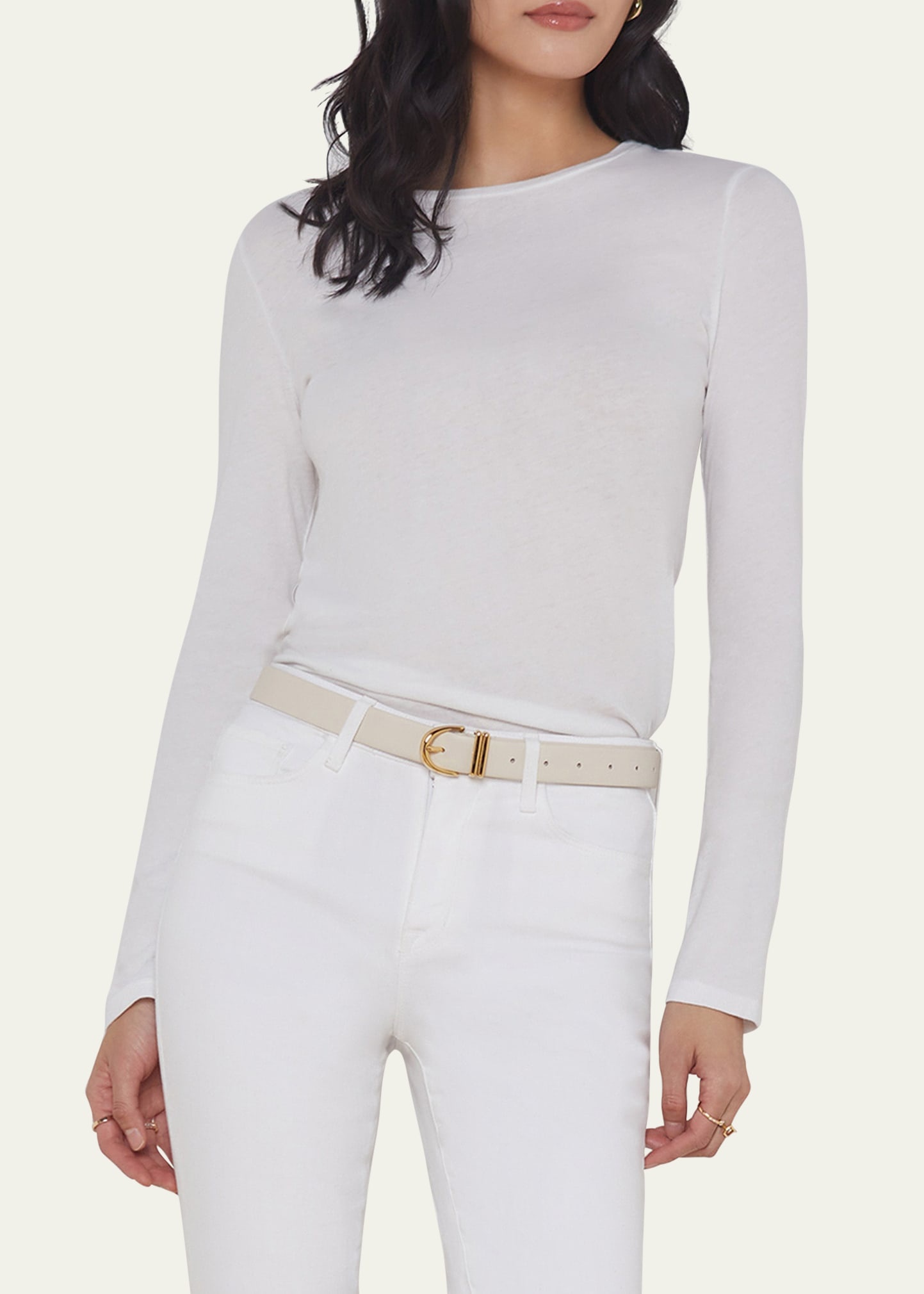 Tess Long-Sleeve Crewneck Tee - 5