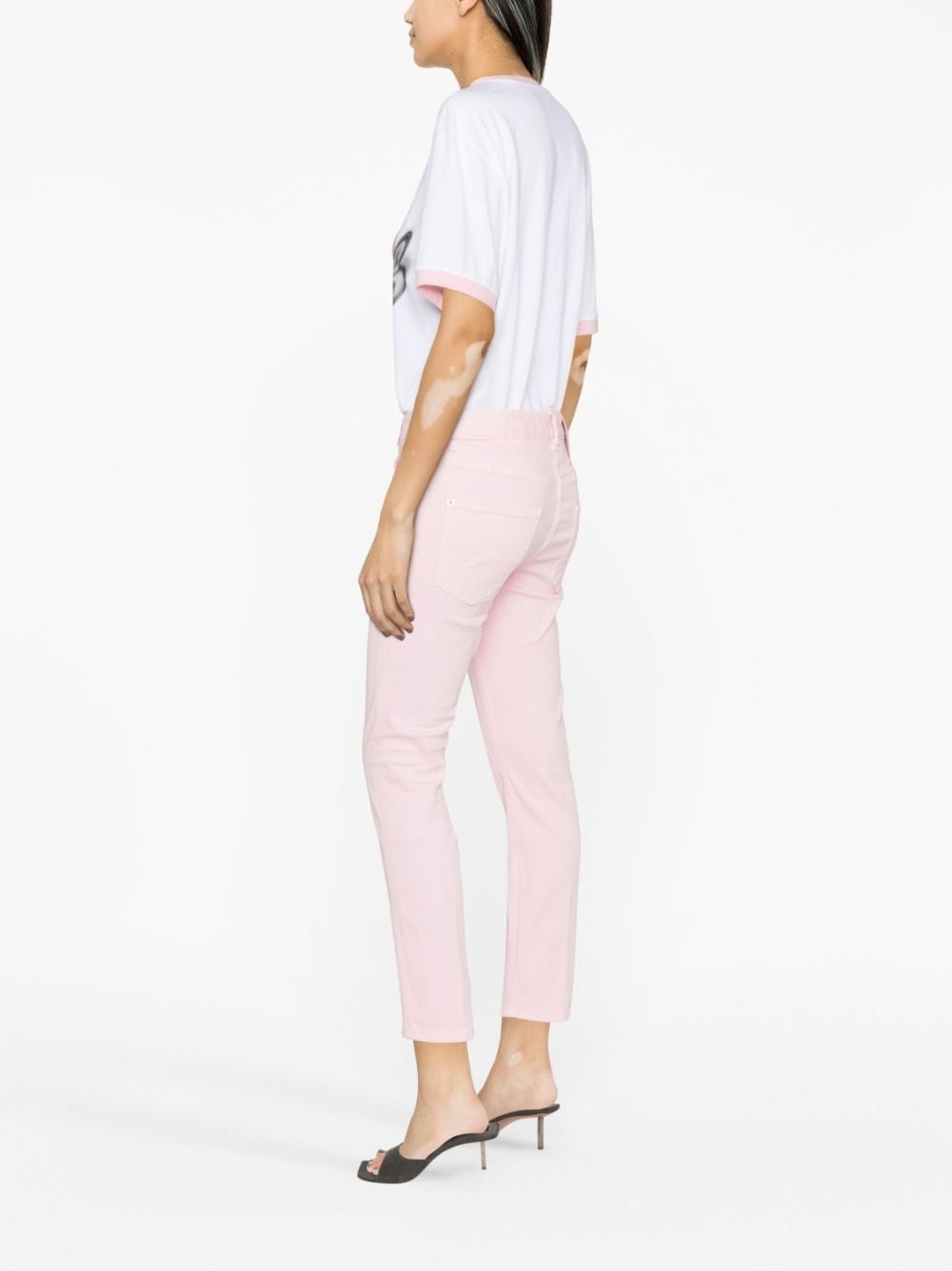 low-rise tapered jeans - 3