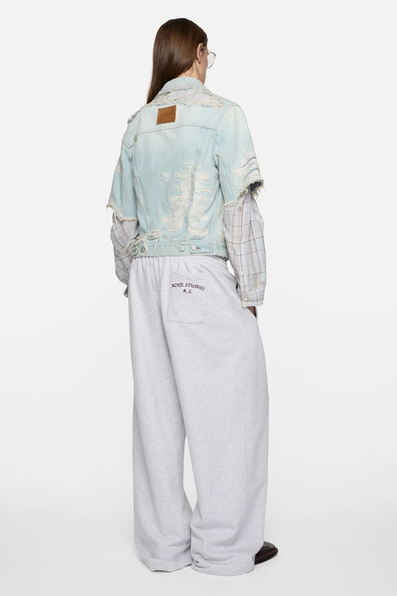 Mended denim jacket - Light blue 3