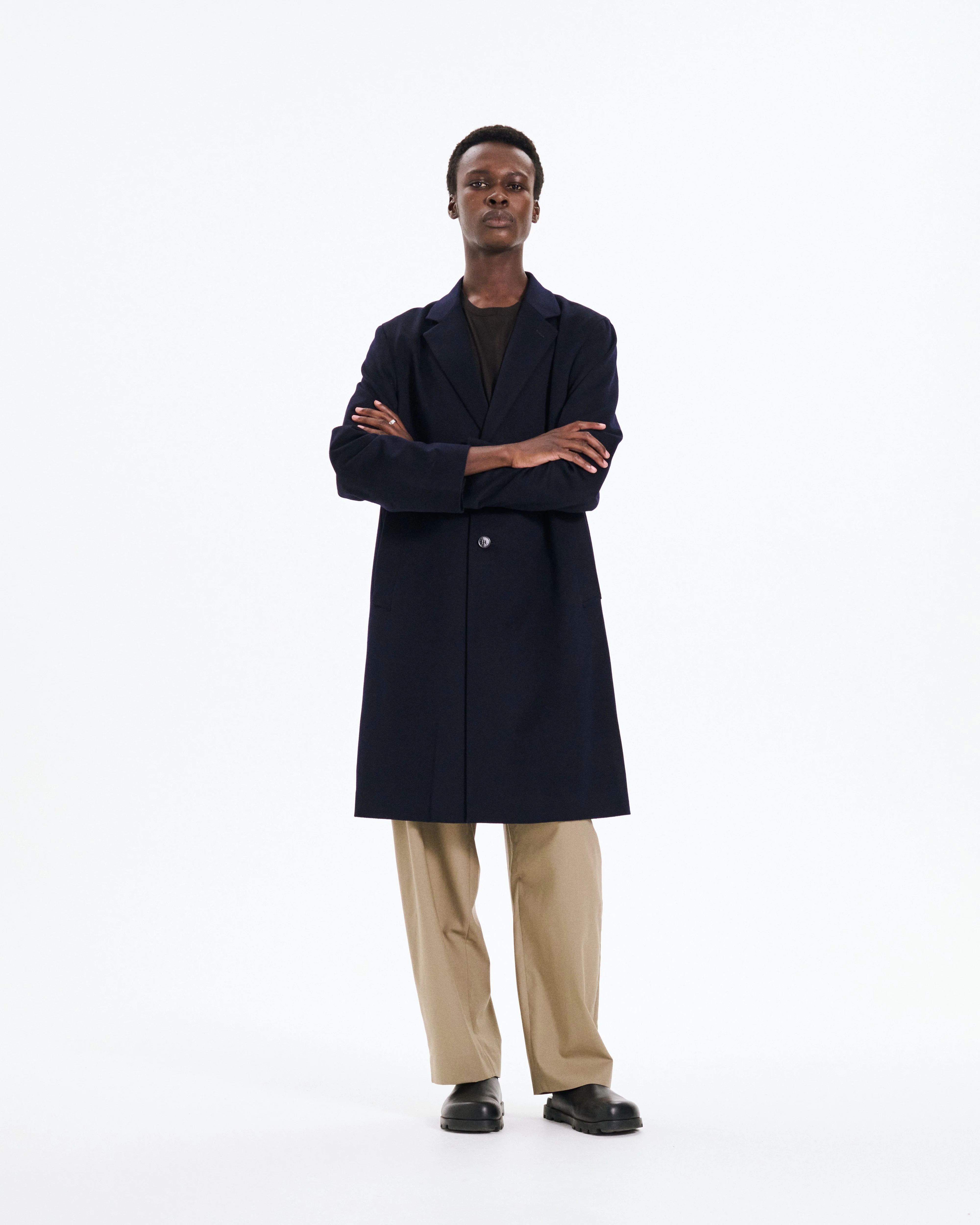 Stanley Loro Piana Rain System Wool Coat - 1