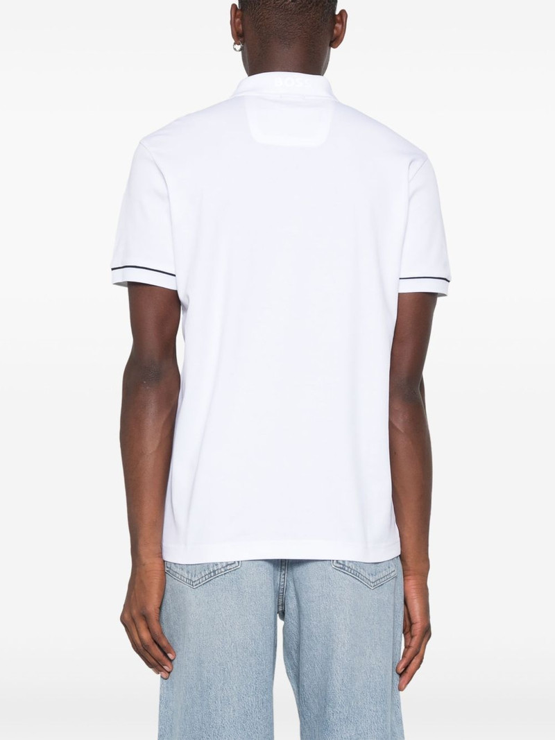 raised-logo polo shirt 4
