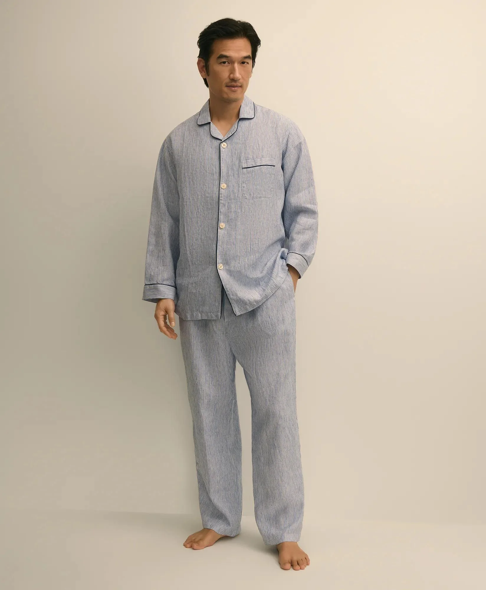 Linen Pajama Set - 1