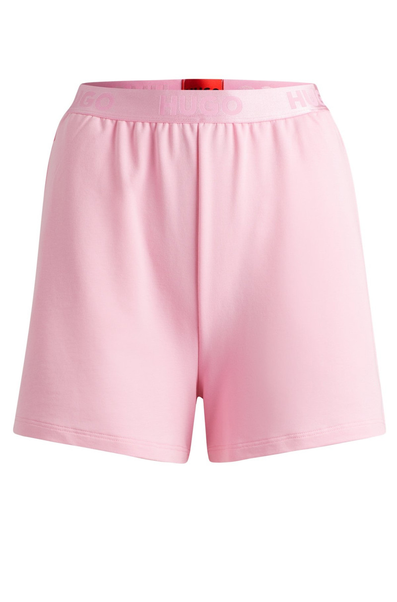 LOGO-WAISTBAND SHORTS IN TERRY 1