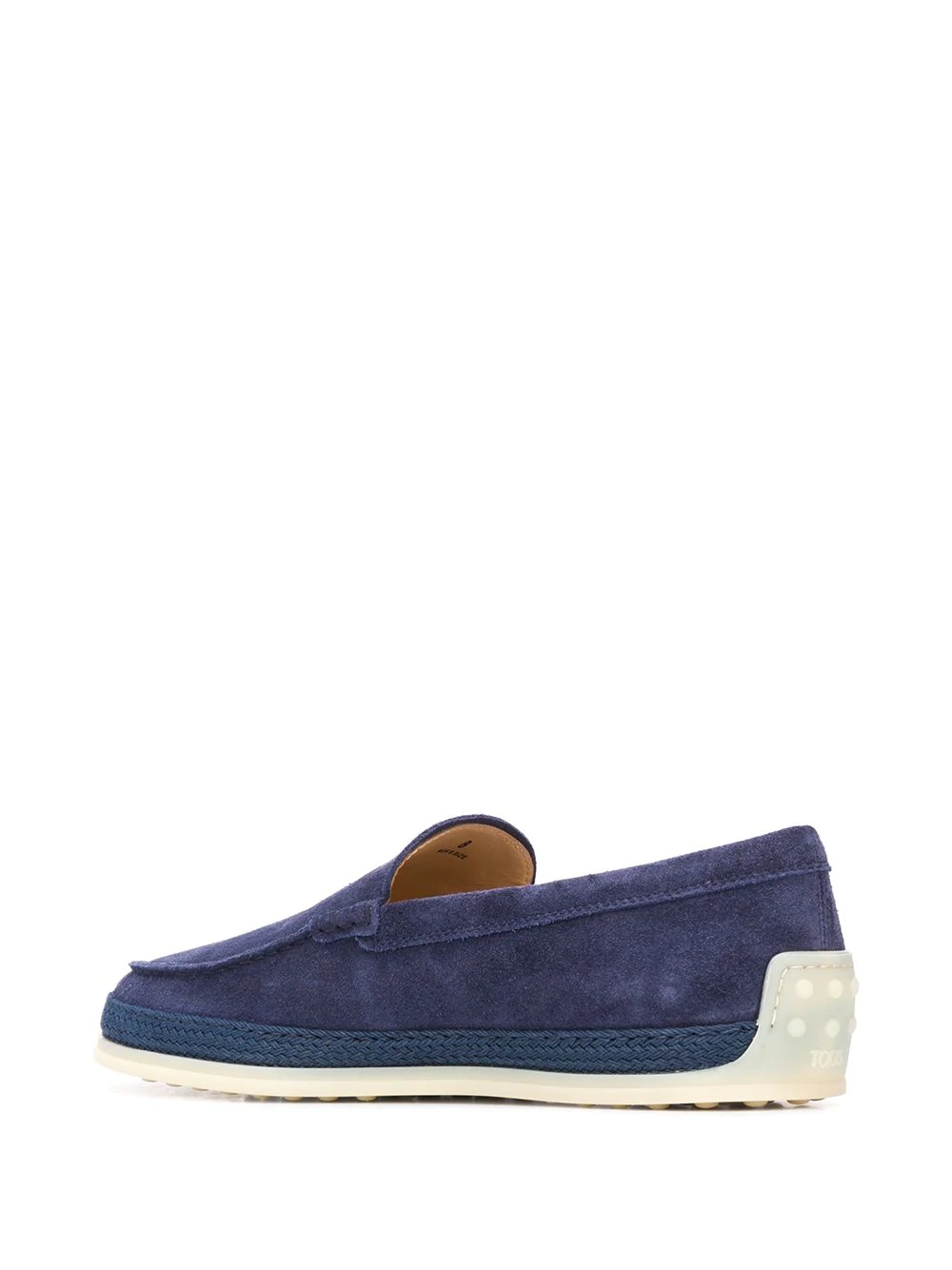 slip-on leather loafers - 3