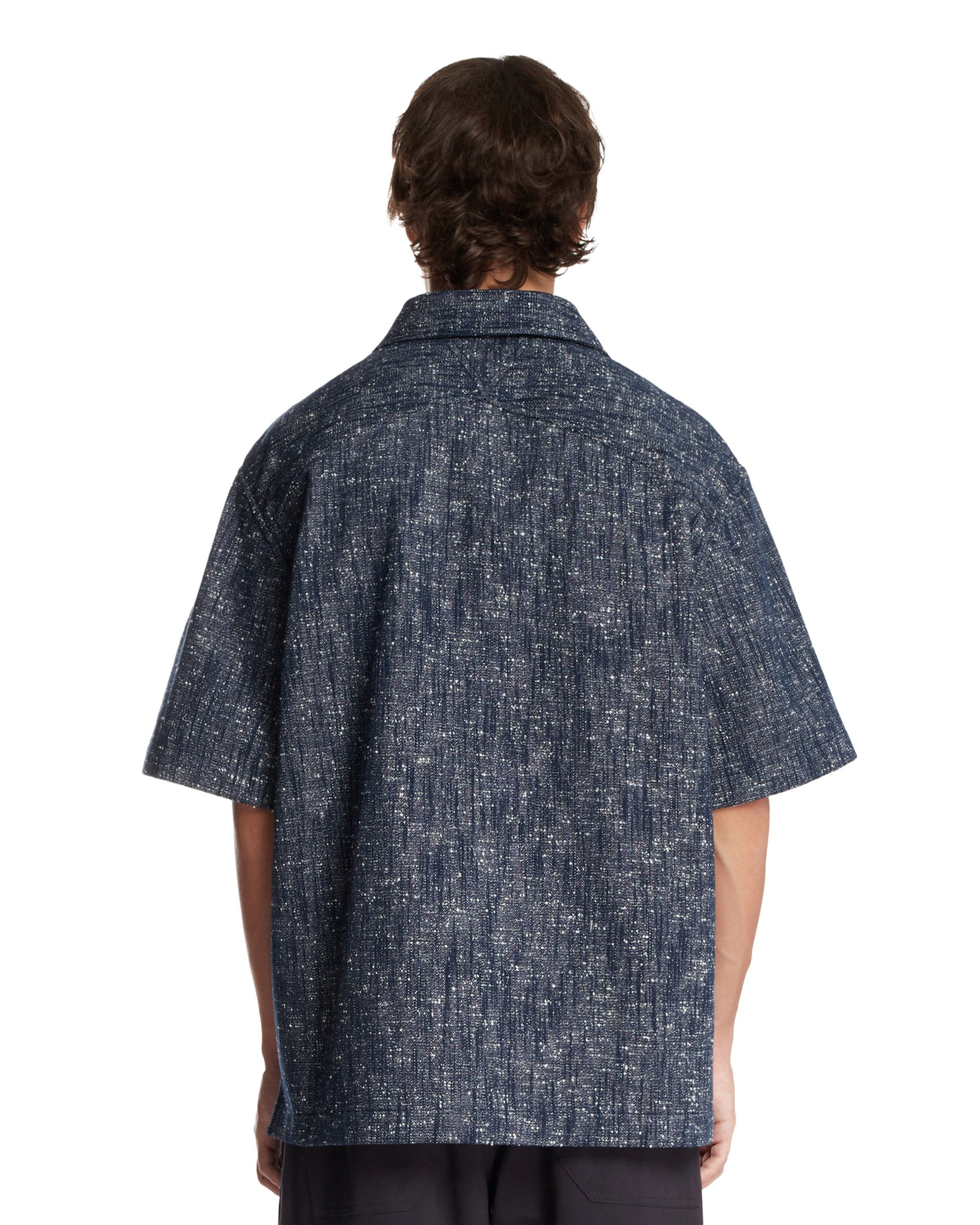 Blue Cotton Shirt - 3