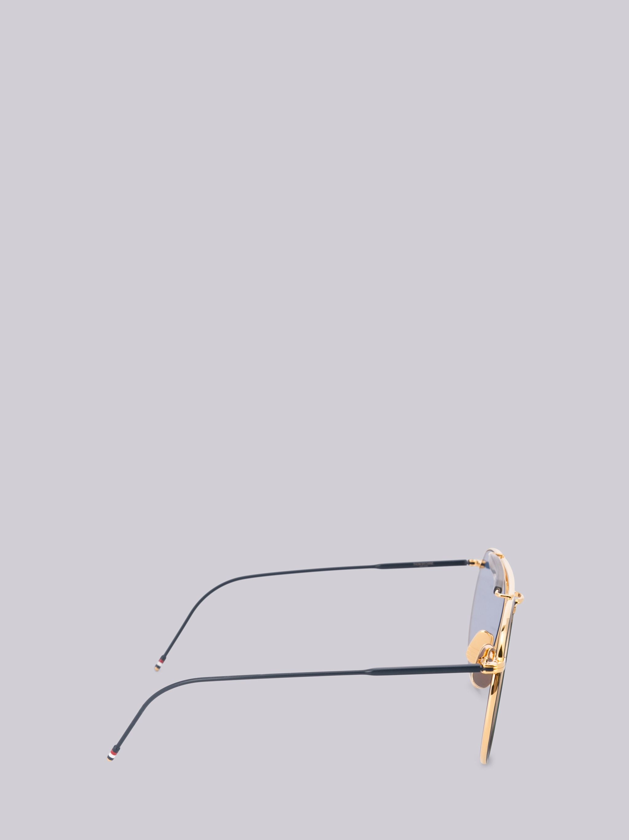 TB015 - Gold Aviator Sunglasses - 3