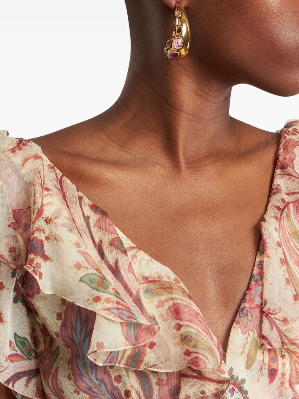 Paisley earrings - 2