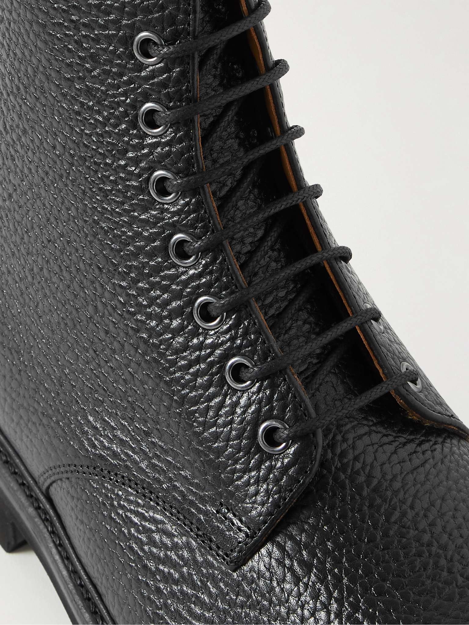 Hadley Full-Grain Leather Boots - 6