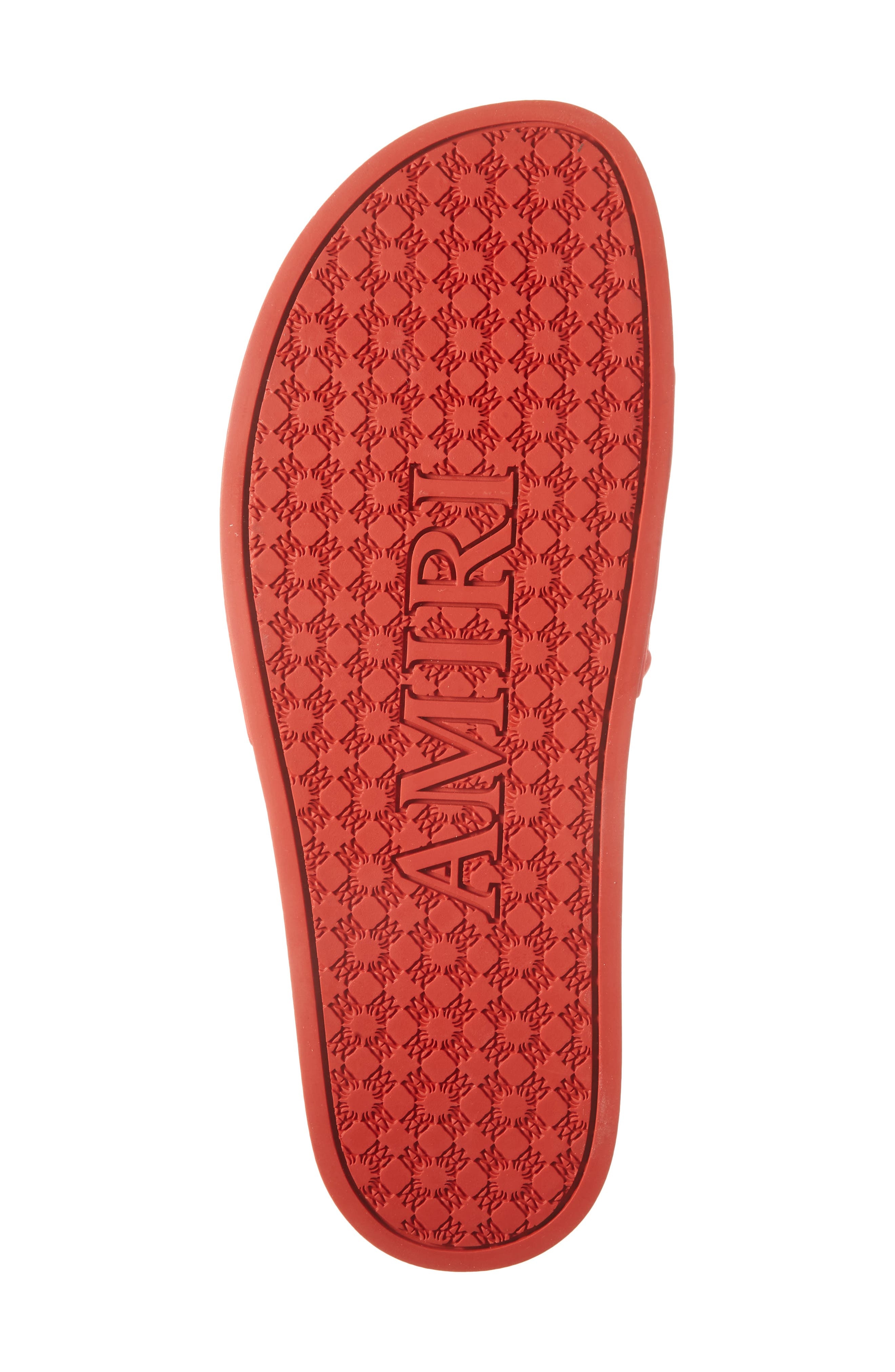 AMIRI MA Quad Slide Sandal in True Red at Nordstrom - 6