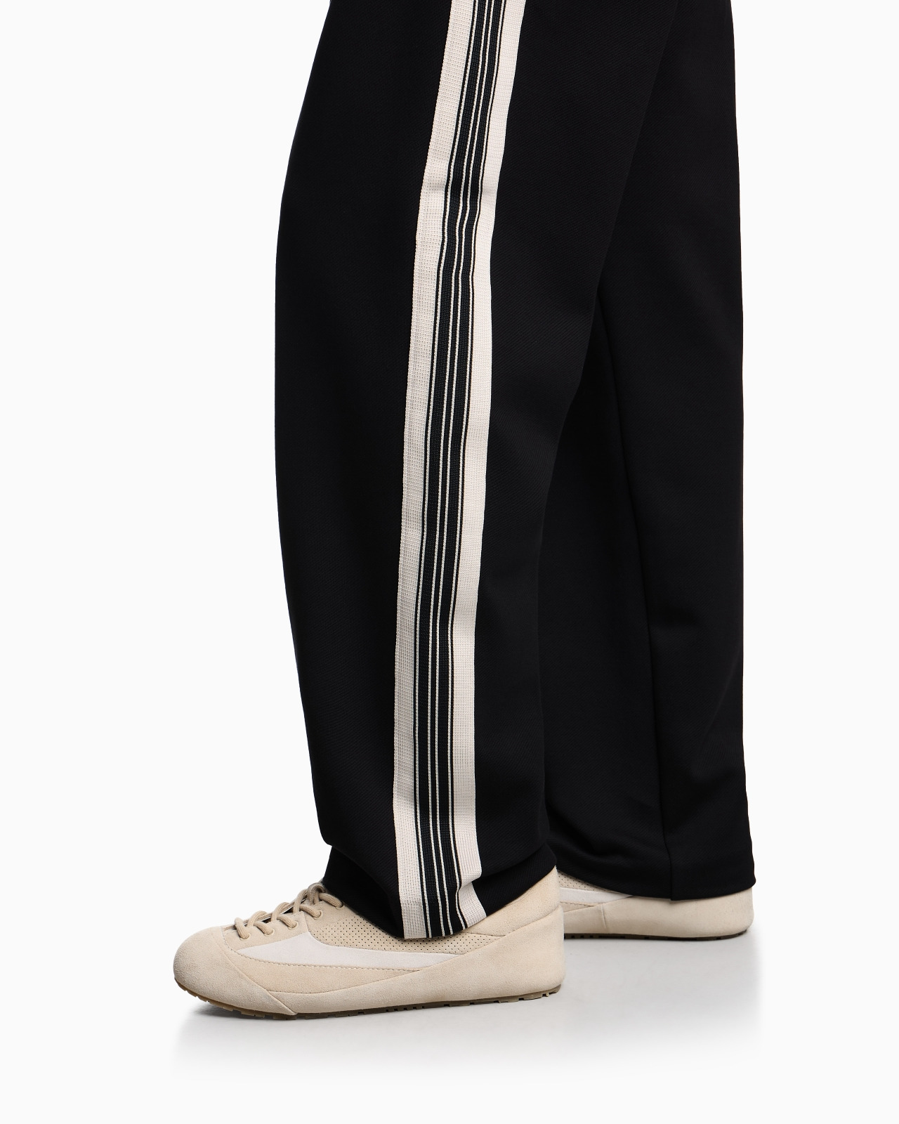 ASV JERSEY TROUSERS WITH ELASTICATED WAIST AND CONTRASTING BANDS - 5