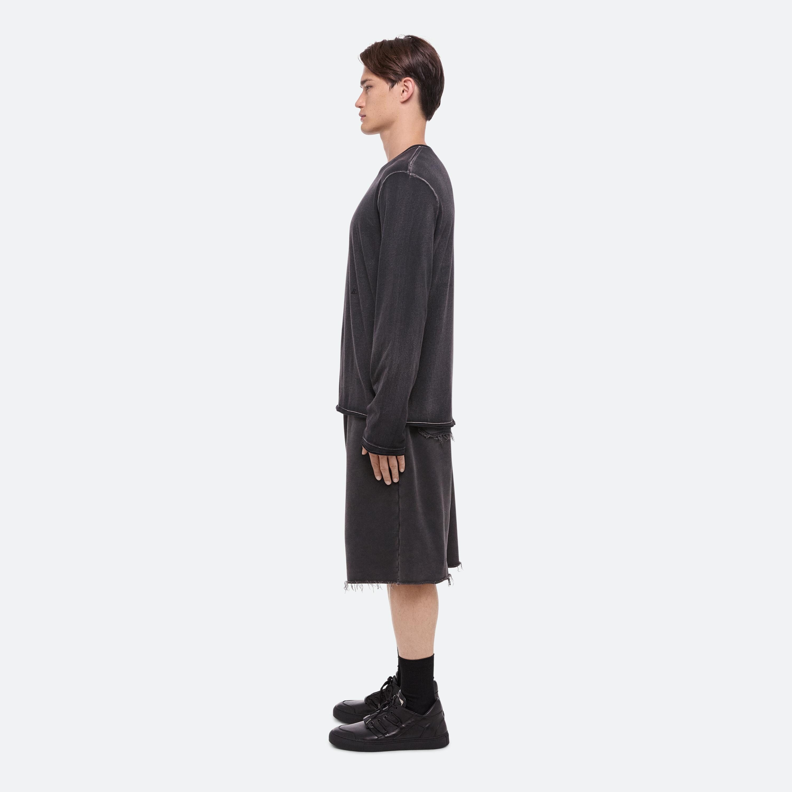 GARMENT-DYED LONG-SLEEVED TEE - 4