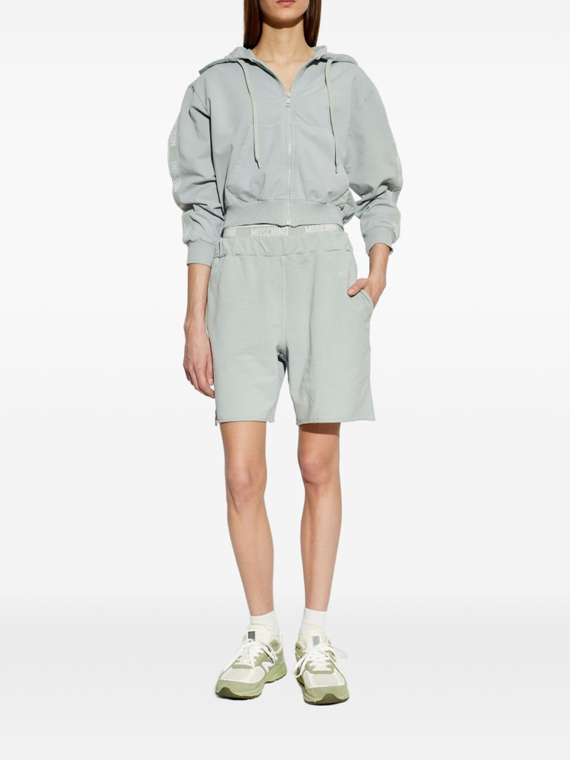 Moschino zip-up hoodie outlook