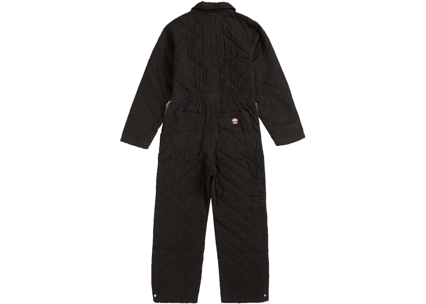 Supreme Dickies Quilted Denim Coverall Black - 2