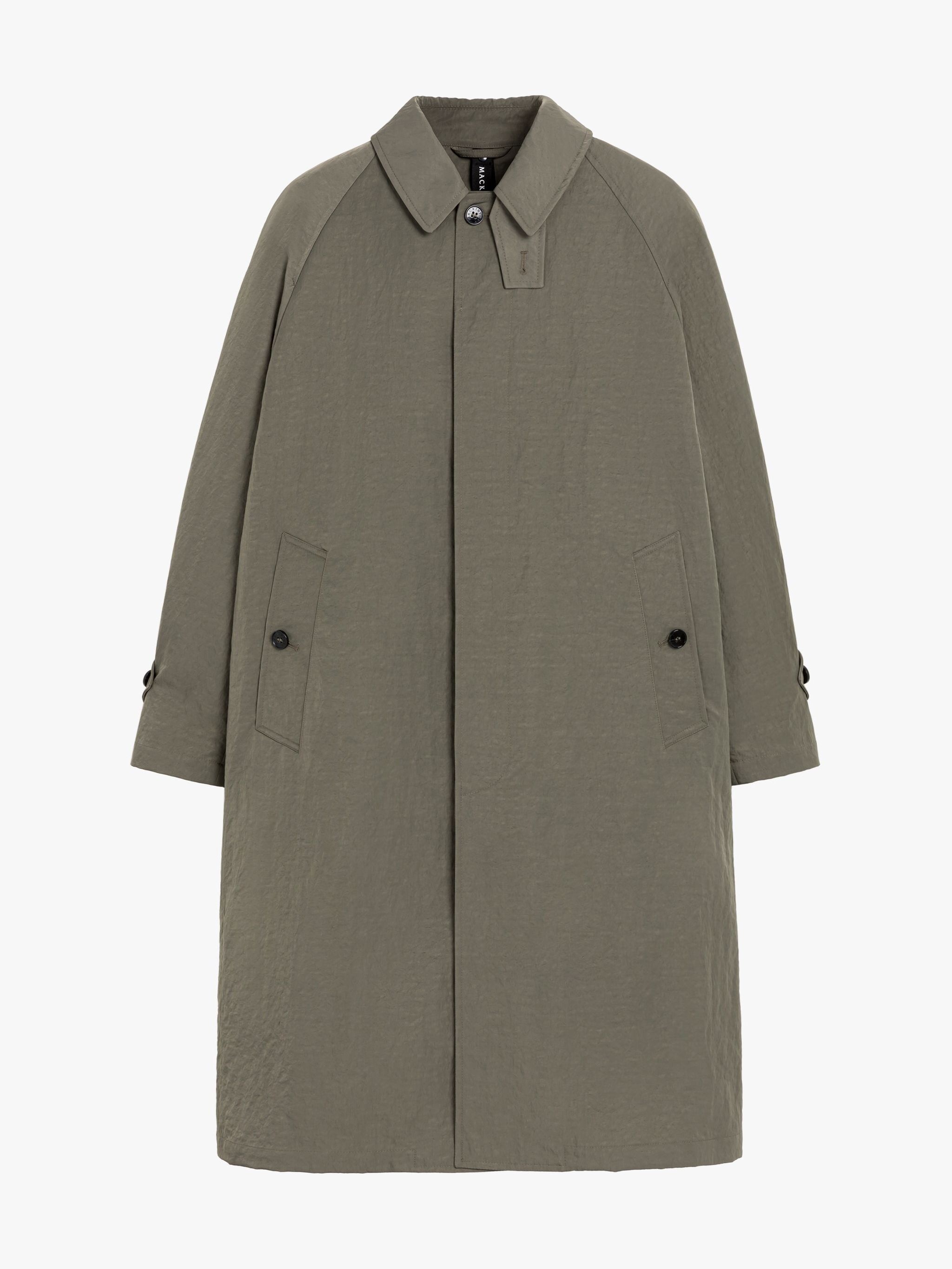 GONVILLE ARMY GREEN NYLON COAT - 1