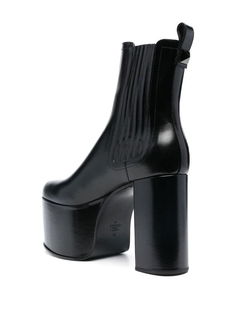 130mm leather ankle boots - 3