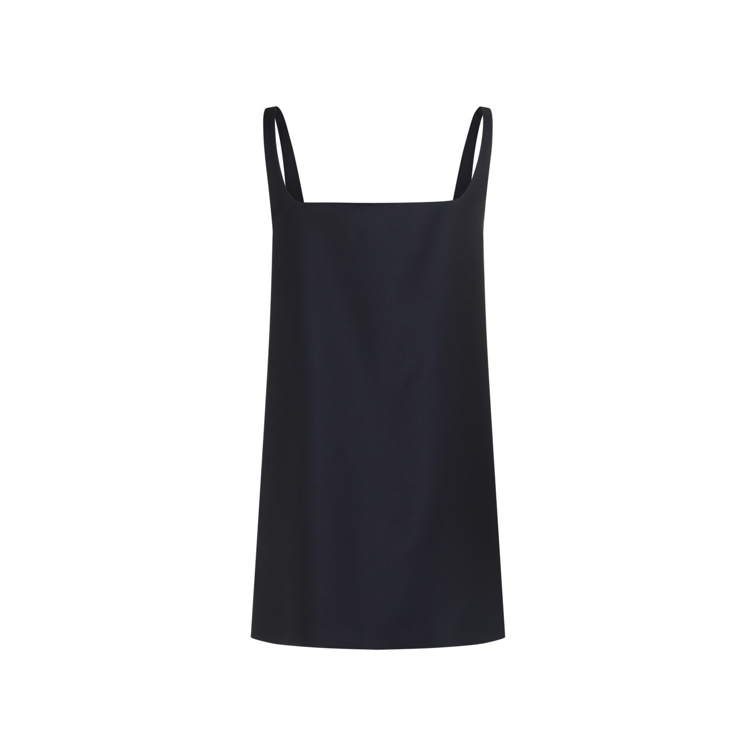 BLUE WOOL DRESS - 2
